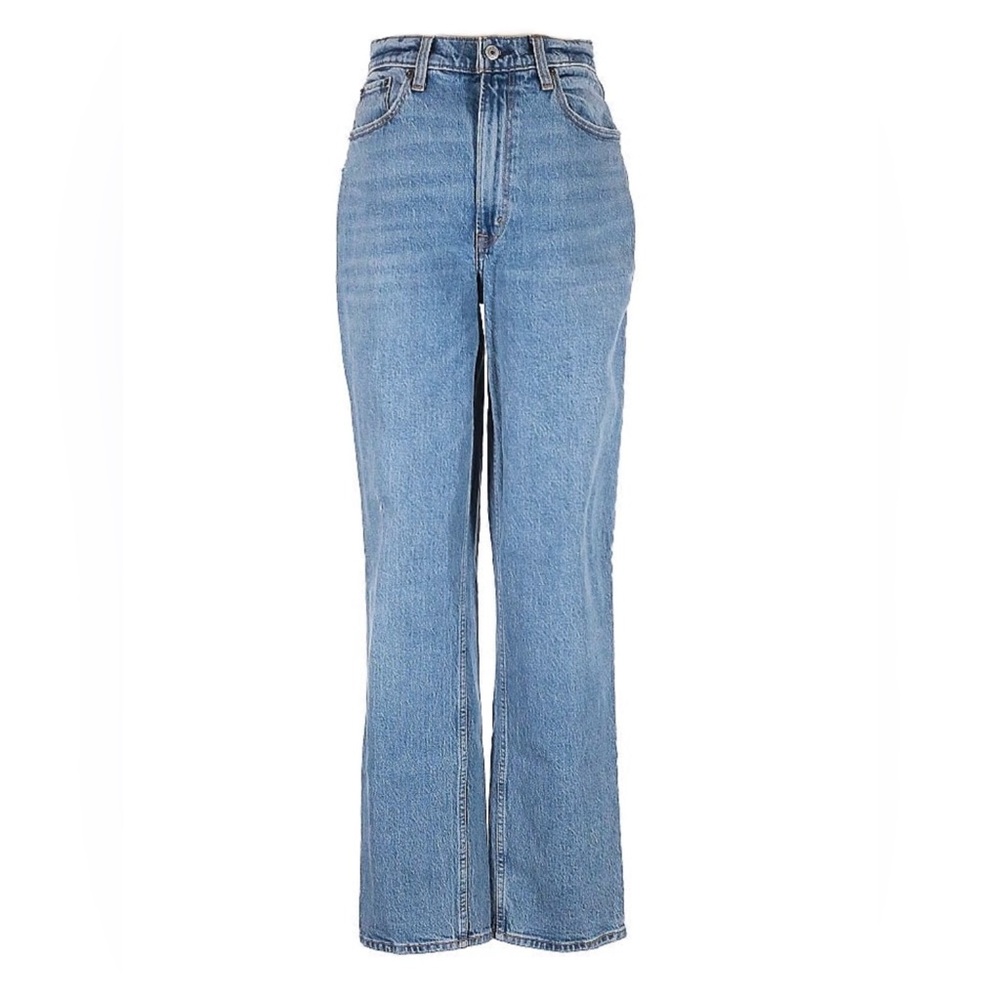 NWT Abercrombie & Fitch 90’s Straight Jean Size 26 / 2 R Curve Love